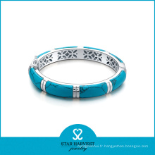 Bracelet en bijoux en argent plaqué or turquoise (SH-B0004)